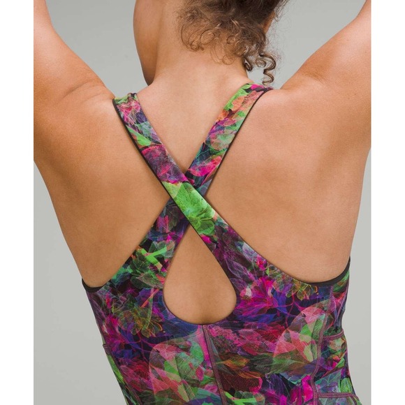NEW Lululemon Court Crush athletic Dress
Vivid Floral Tone Multi SIZE 2 limited - Picture 3 of 6